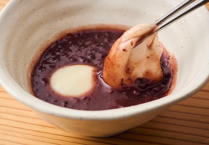 おしるこ・ぜんざい〜黒・白〜