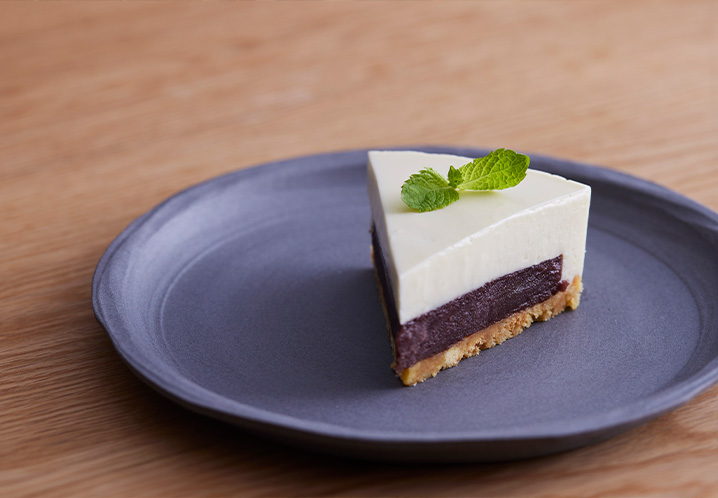 あんこレアチーズケーキ