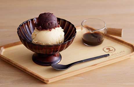 あんアフォガート〜ほうじ茶〜