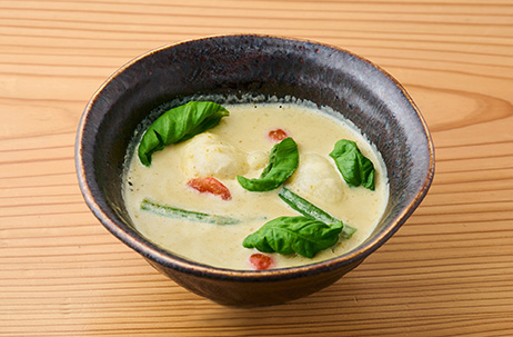 お雑煮〜辛グリーンカレー〜