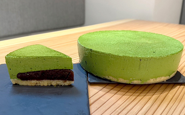あんこレアチーズケーキ〜抹茶〜